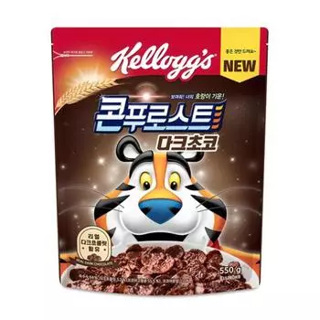 Хлопья Kellogg s Frosted Flakes Cereal Dark-Choco из Кореи 550 г (3 варианта) 1Pack