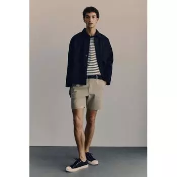 HM Regular Fit чинос шорты бежевые 28