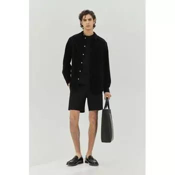 HM Regular Fit чинос шорты черные 28