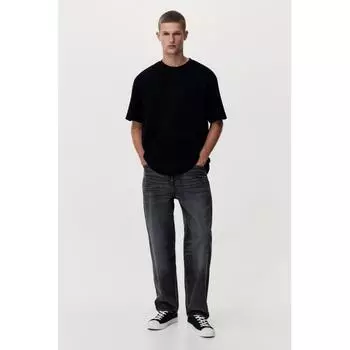 Джинсы свободного кроя HM Dark deniM Grey 2930