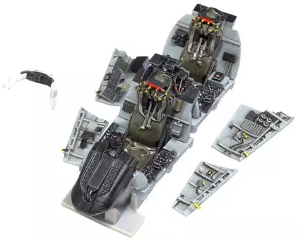 HMA Kai Phantom II Cockpit Plastic Model Parts 1/72 F-4EF (Airplane)