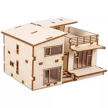 HO Modern House Трехмерная головоломка Корея 3d головоломка