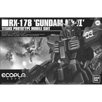 Hobby Center Ecopla HG Gundam Мобильный костюм Gundam [Bandai Limited] 1/144 RX-178 Mk-II