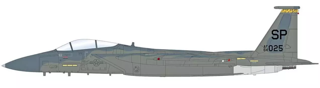 HOBBY MASTER Mod Eagle US Air Force Spangdahlem Base Completed Product HA4532 1/72 F-15C