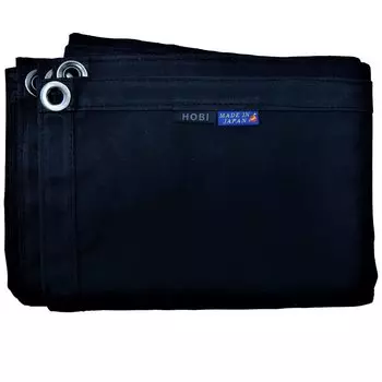 HOBI в третьем поколении Survive Sheet 3L x Ground sheet брезентовая обработка парафином и легкие прочные люверсы Полностью черный цвет [Сделано в Японии]