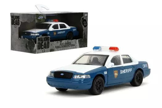 Ходячие мертвецы Рик Граймс Ford Crown Victoria литой автомобиль подростковые и взрослые игрушки 132
