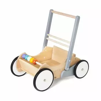 Ходунки Bornelund Bayo Baby White Grey для детей возрастом около 1 года BAJ73140 (БАХО) &