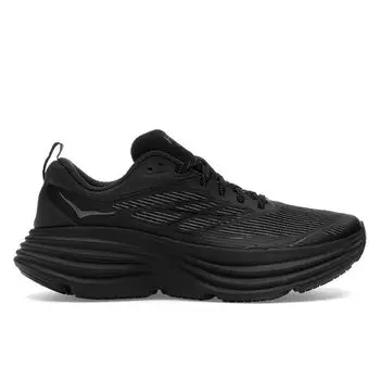 HOKA Bondi 8 Caged Stealth Tech Pack - тройные черные кроссовки унисекс 1155391-BBLC 44