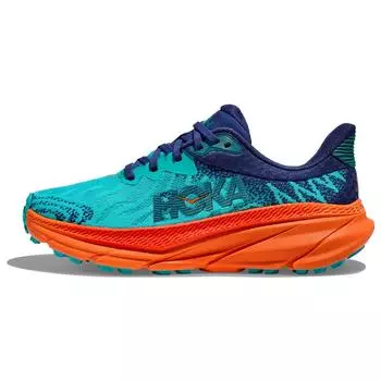 HOKA Challenger ATR 7 Ceramic Vibrant Orange Мужские кроссовки Синие 1134497-CVOR