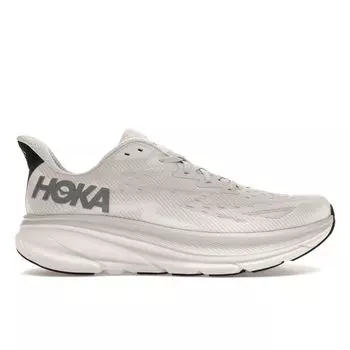 HOKA Clifton 9 Nimbus Cloud Steel Wool Мужские кроссовки белые 1127895-NCSW 44.5