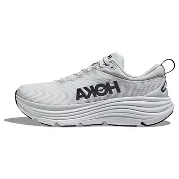 HOKA Gaviota 5 2E Wide Nimbus Cloud Steel Wool Мужские кроссовки Серебристый 1134234-NCSW