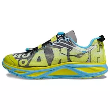 HOKA Huaka Origins Evening Primrose Diva Синие кроссовки унисекс Желтые 1134452-EPDB 43