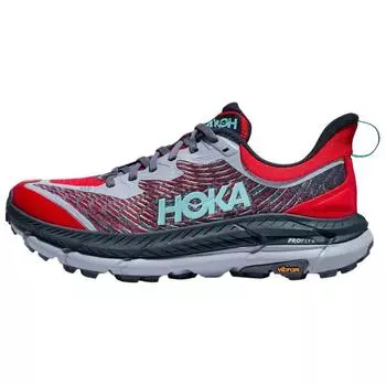 HOKA Mafate Speed 4 Cerise Stormy Skies мужские кроссовки красные 1129930-CTRM 42