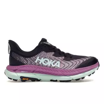 HOKA Mafate Speed 4 Night Sky Orchid Flower Женские кроссовки синие 1131056-NSOF 36.5