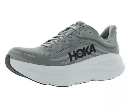 HOKA ONE ONE BONDI 9 Беговые спортивные кроссовки для бега трусцой и 1162011 Мужская обувь, Черный, Серый, Синий, Темно-синий, Бежевый, Ходьба, серый