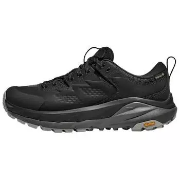 Hoka One One Kaha Low Gore-Tex Elite Terrain System черные спутниковые серые кроссовки унисекс 1150913-BCKST 40.5