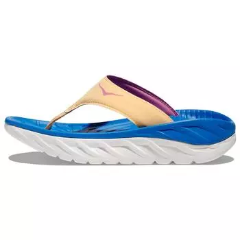 HOKA Ora Recovery Flip Slide Impala Coastal Sky Женские кроссовки синие 1117910-ICSK 37