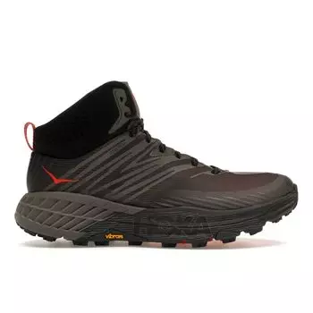 HOKA Speedgoat 2 Mid GORE-TEX Anthracite Dark Gull Grey Мужские кроссовки Черные 1106532-ADGG
