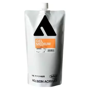 Holbein Acrylic Medium AM481 900ml Gel Medium Transparent 14481 (Acrylic Medium)