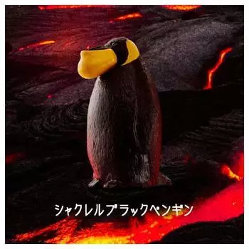Hole Shakurel Black Shakurel Black Gacha Gacha Capsule Toy Panda s [5. Penguin] (single item)