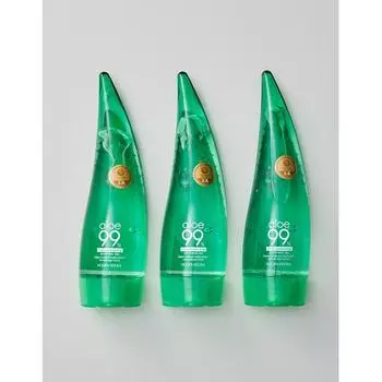 Holika Holika Aloe 99 Успокаивающий гель 250 мл Fresh X 3 упаковки