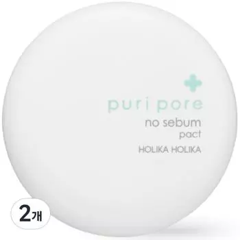 Holika Holika Puripore No Sebum Pact, 2 шт.
