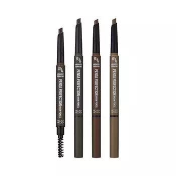 Holika Holika Wonder Drawing Penta Perfection Карандаш для бровей #01 Dark Brown