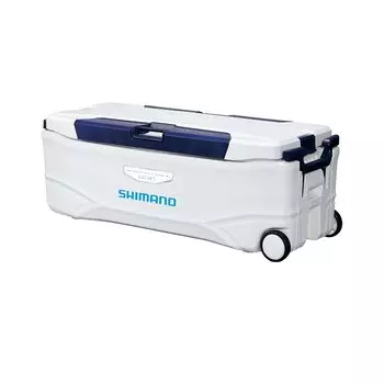 Холодильник SHIMANO для рыбалки большой 65л Spaza Whale Light 650 NS-465T чисто белый