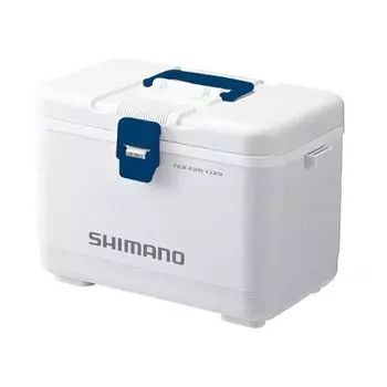 Холодильник SHIMANO для рыбалки, маленький, 6 л, Holiday Cool 60 NJ-406U, чисто-белый