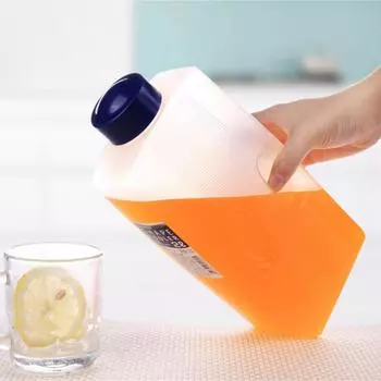 Холодный чайник Bubble Pot Охлаждение Защита окружающей среды Бытовая 2.1л Холодный чайник Холодильник Чайник Прозрачный Противоскользящий 1л