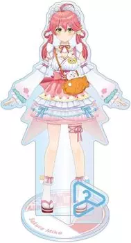 Hololive closet Sakura Miko Acrylic Stand Acrylic Stand New Costume Year s Ver. белый