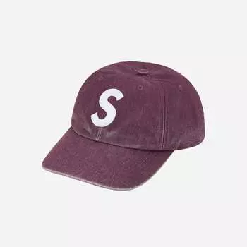 Холст Supreme Pigment S Logo с 6 панелями, сливовый 23SS -