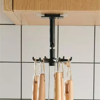 Home Accessories Non-marking Six-claw Hook Kitchen Home Kitchen Bathroom Hook Weighing Hook Oversized Weighing Punch-free