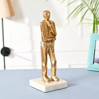 Home Decor Items for Living Room Human Art Abstract Sculpture for Office Corner Table Top Wedding Gift Housewarming Gift