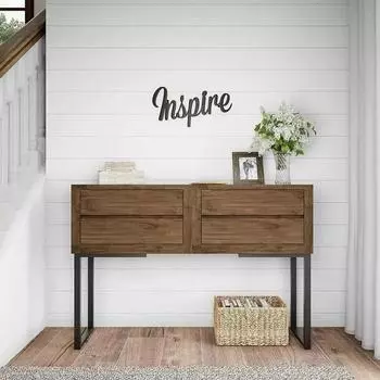 Home Metal Cutout Wall Sign – 3D Word Art for Modern, Rustic, or Vintage Farmhouse Decor, Perfect Home Accent Piece чёрный