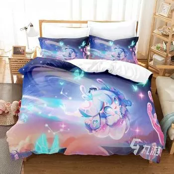 Home Textiles Eggy Party Bedding Set Pillowcases Single Twin Full Queen King Kids Bed Linen 3d Printed Game Eggy Duvet Covers EU Twin 135x200cm