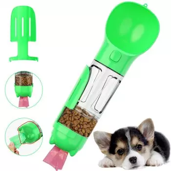HOMEBASICS 3in1 Собака Вода Вода Собака Коробка Мешок Мешок для мусора Вода Вода Вода Утечка Удобно поить Для Домашних Животных Бутылка, Бутылка,