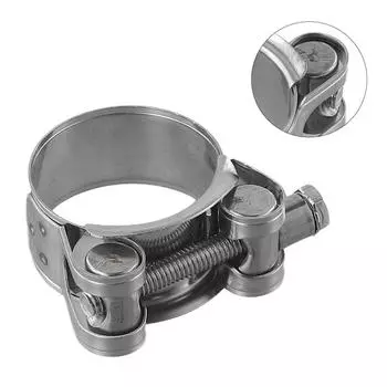 Хомут для шланга, хомут из нержавеющей стали 304, прочный 17-19mm