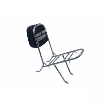 Honda Joker 50 Joker 90 Задний багажник с Sissy Bar Backrest Back Rest Chrome General Purpose [moriyoshi]