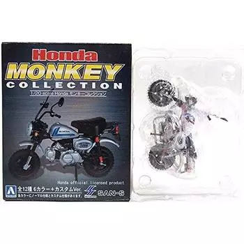 Honda Monkey Collection Monkey Tricolor Color Special Custom Ver Single Item [2B] San-S 1/20 (2001)