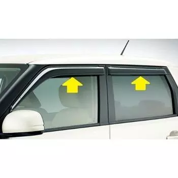 HONDA N-ONE [JG1 JG2] Дверной козырек (передние/задние/комплект из 4 шт.) 08R04-T4G-000 Боковой козырек