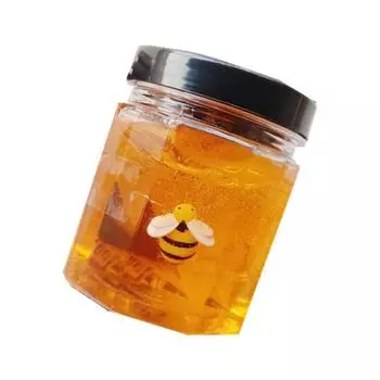 Honey Fluffy Mud 200ml Super Stretchy Educational Stress Relief Toys for Girls Boys Kids