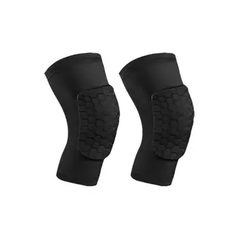 Honeycomb Knee Knee Knee Set for Both for Farm and Other Shock Unisex Pads, Supports, Protectors, Knees, Work, Baseball, Skateboarding, Snowboarding, чёрный