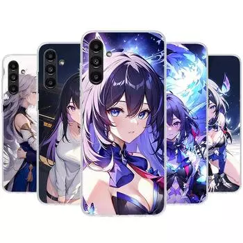 Чехол для телефона Honkai Star Rail Seele для Samsung Galaxy A55 A54 A53 A52 A15 A14 A13 A12 A35 A34 A33 A32 A25 A24 A23 A22 A04S A03S A Samsung A32 4G