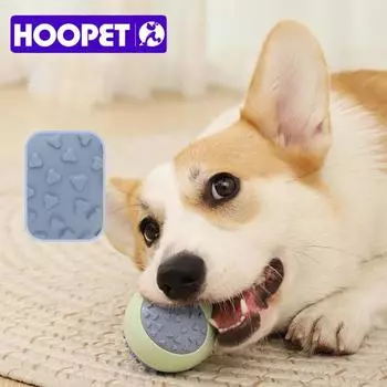 HOOPET Dog Ball Sound Toy Ball Interactive Bite-resistant Chew Toys for Small Dogs Cleaning Teeth Grinding Pet Chew Accessories