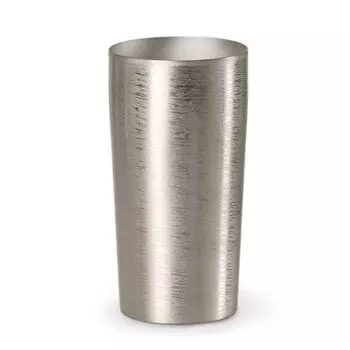 Horie Titanium Double Tumbler White Birch Premium Silver