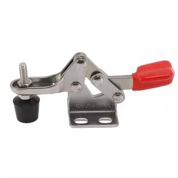 Horizontal Toggle Clamp Stainless Steel 66lb Holding Capacity 80 Degrees Opens Hold Down Toggle