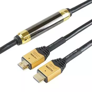 Horlick HDMI кабель с эквалайзером 20м золотой HDM200-593GD