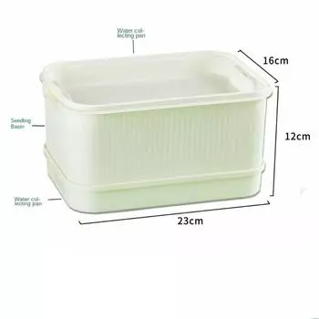Horticultural Tool Sprouts Growing Tray Sprout Planting Helper Sprouting Tray