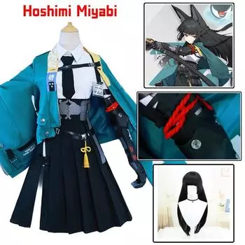 Hoshimi Miyabi Косплей Zenless Zone Zero Костюм Six Course Heads Hollow Special Operations Department Карнавальный костюм на Хэллоуин XS